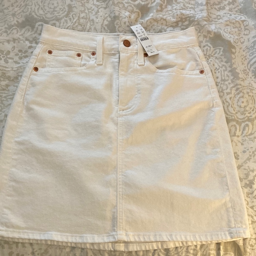 Women's J crew denim skirt size 24 waist
